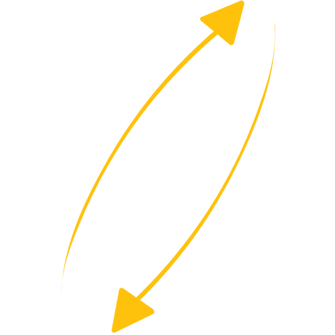 rotating yellow arrows on transparent background design element - Download Free Stock Videos Pikwizard.com