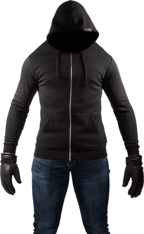 transparent hoodie and gloves with anti-identity performer transportation - Download Free Stock Videos Pikwizard.com