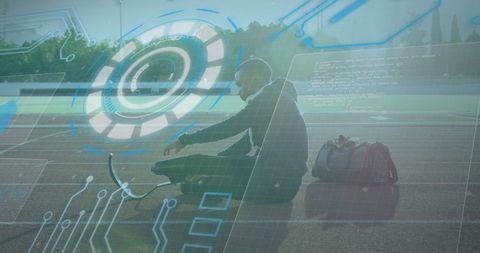 Digitally enhanced athletics for athletes with disabilities