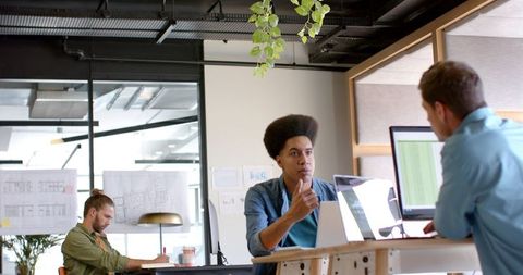 Dynamic office environment with collaboration and teamwork