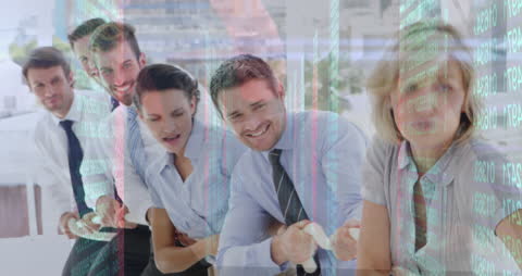 Dynamic Team Collaboration with Financial Data Overlay