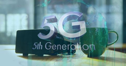 5G Technology and VR Headset Representing Digital Connectivity - Download Free Stock Images Pikwizard.com
