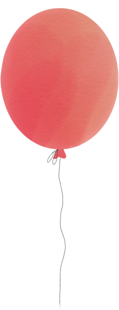 Red Balloon Illustration on Transparent Background, Party Celebration - Download Free Stock Videos Pikwizard.com