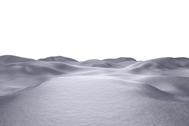 Digital Illustration of Snow Landscape on Transparent Background - Download Free Stock Videos Pikwizard.com