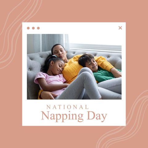 Relaxing National Napping Day Family Togetherness