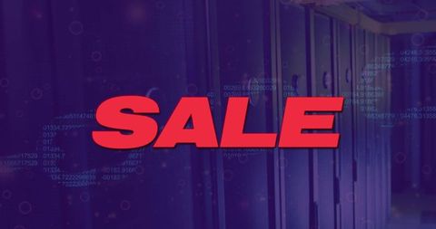 Data Center Sale Advertisement Highlighting Technology Offer