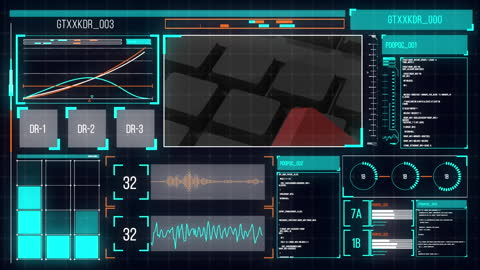 Futuristic Data Analysis Concepts on Digital Interface
