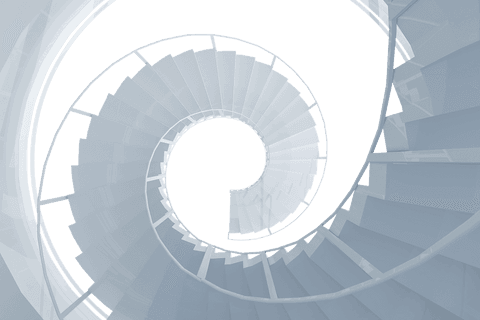 transparent spiral staircase on white background vector illustration - Download Free Stock Videos Pikwizard.com