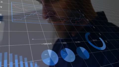 Data Analyst Updating Interactive Dashboard with Graphs