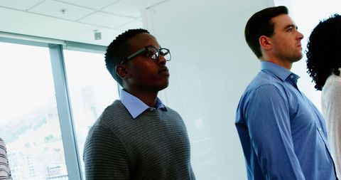 Diverse Professionals Gather in Modern Office Meeting - Download Free Stock Images Pikwizard.com