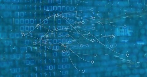 Binary Code and Neural Web Exemplifying Data Connectivity - Download Free Stock Images Pikwizard.com