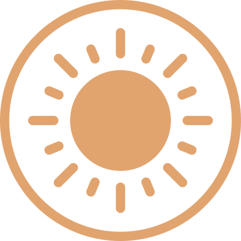 stylized sun icon with rays on transparent background - Download Free Stock Videos Pikwizard.com