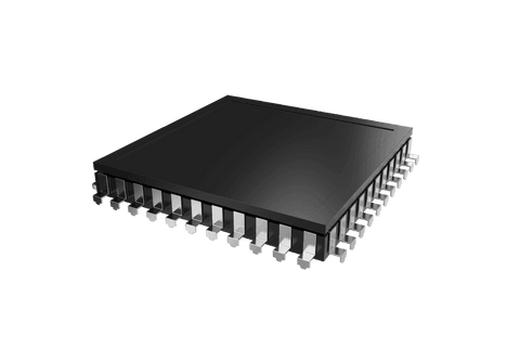 vector digital microchip on transparent background illustration - Download Free Stock Videos Pikwizard.com