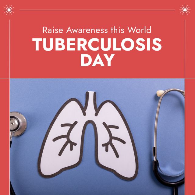 World Tuberculosis Day Awareness Campaign Poster - Download Free Stock Templates Pikwizard.com