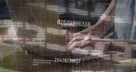 Digital Concept: Blockchain Technology and Data Analysis - Download Free Stock Images Pikwizard.com