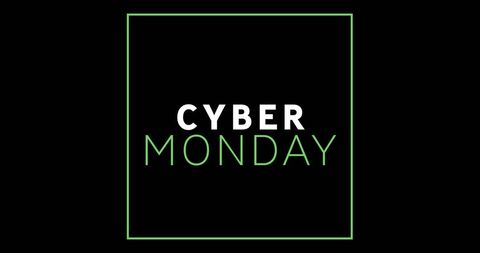 Cyber Monday Promotion Sales Black Background - Download Free Stock Images Pikwizard.com