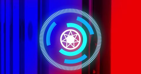 Futuristic Digital Interface with Scanning and Data Processing Elements - Download Free Stock Images Pikwizard.com