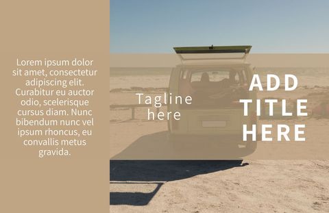 outdoor adventure celebrating van life with desert landscape - Download Free Stock Templates Pikwizard.com