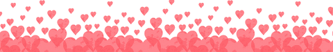 Pink Hearts Creating Decorative Border On Transparent Background - Download Free Stock Videos Pikwizard.com