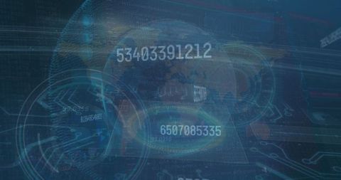 Abstract Global Code Integration with Futuristic Network Detail - Download Free Stock Images Pikwizard.com
