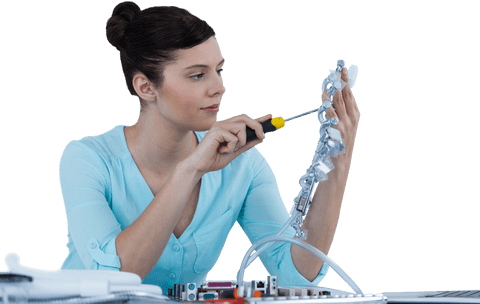 computer engineer fixing transparent motherboard components - Download Free Stock Videos Pikwizard.com