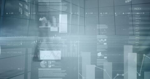 Abstract Financial Data with Business People Background - Download Free Stock Images Pikwizard.com