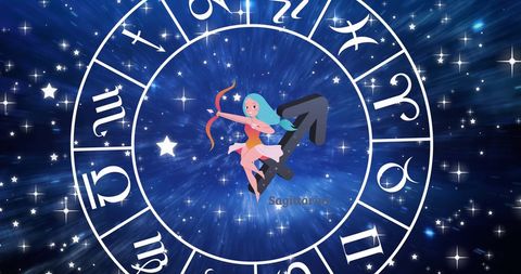 Astrological Zodiac Signs Over Starry Night Sky - Download Free Stock Images Pikwizard.com