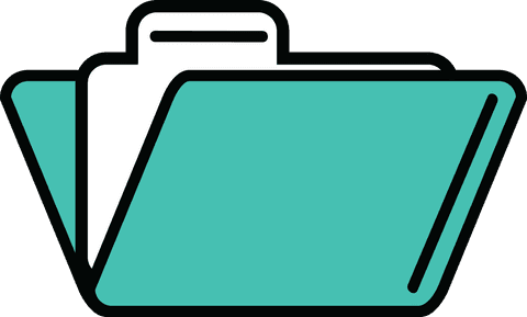 transparent folder icon with lap file and document design - Download Free Stock Videos Pikwizard.com