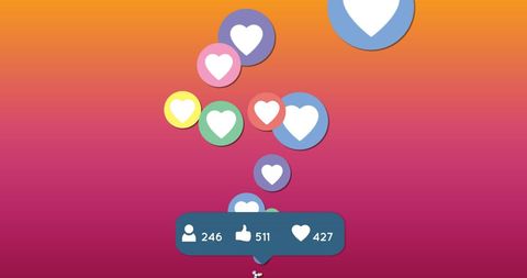 Colorful Social Media Icons on Gradient Background Symbolizing Global Connectivity - Download Free Stock Images Pikwizard.com