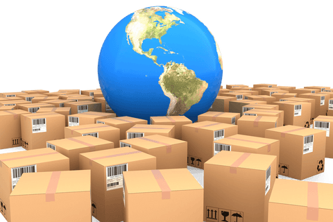 transparent global shipping box logistics concept - Download Free Stock Videos Pikwizard.com