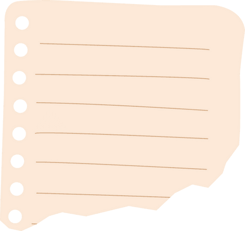 torn beige lined paper on transparent background minimalist design - Download Free Stock Videos Pikwizard.com