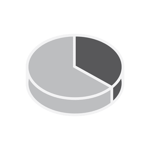3d transparent pie chart illustration for business purposes - Download Free Stock Videos Pikwizard.com