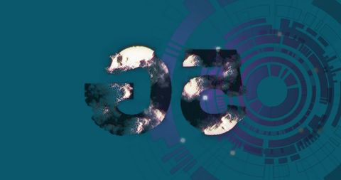 Futuristic 5G Technology Embedded in Digital Interface - Download Free Stock Images Pikwizard.com