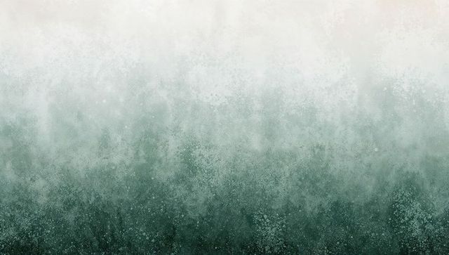 Teal Gradient Mottled Panel with Cream Fade and Granular Speckle Texture