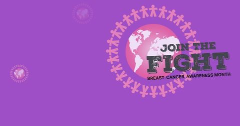 Join the Fight: Breast Cancer Awareness Unity Worldwide - Download Free Stock Images Pikwizard.com