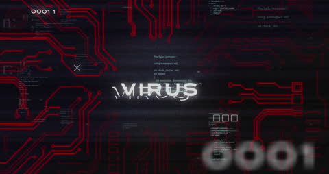 Digital Virus Representation with Futuristic Coding Elements