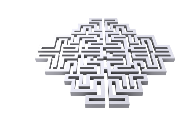 3D Transparent Maze Illustration, Grey Puzzle Design on Transparent Background - Download Free Stock Videos Pikwizard.com