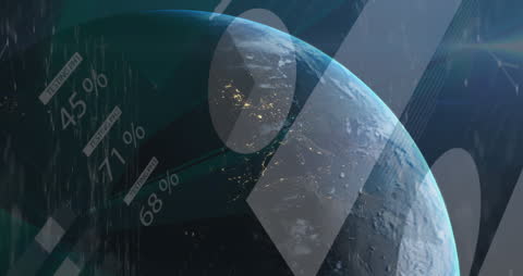 Global Data Processing with Network Connections