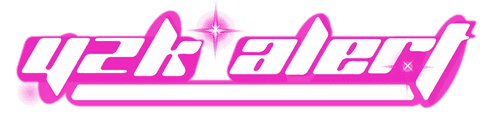 Y2K Alert Vector Design with Neon Pink Sparkles Transparent - Download Free Stock Videos Pikwizard.com