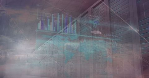 futuristic data processing and networking with digital connections - Download Free Stock Images Pikwizard.com