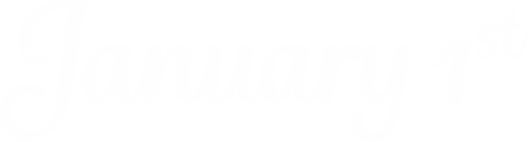 Elegant Script January 1st Text Transparent Background - Download Free Stock Videos Pikwizard.com