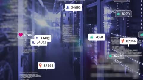 Virtual Data Center with Social Engagement Metrics Interface
