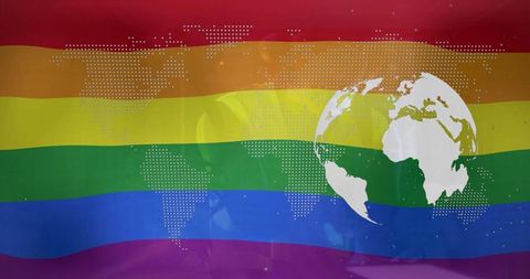 Global LGBTQ+ Pride and Inclusion Representation Banner