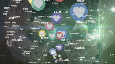 Digital Interaction with Media Icons and Gamepad User