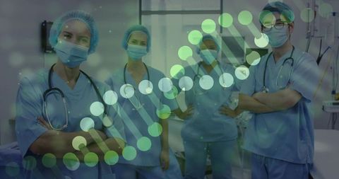 Healthcare teamwork with genetic innovation