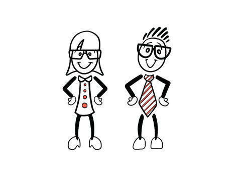 happy cartoon couple embracing happiness on transparent background - Download Free Stock Videos Pikwizard.com