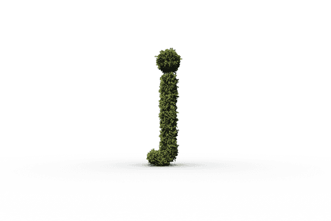 nature-inspired j letter with grass on transparent background - Download Free Stock Videos Pikwizard.com