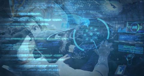 futuristic driving experience with virtual reality and ai technology - Download Free Stock Images Pikwizard.com