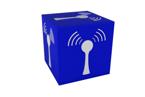 cube with digital network range symbol on transparent background - Download Free Stock Videos Pikwizard.com
