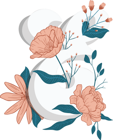 elegant floral & symbol on transparent background - Download Free Stock Videos Pikwizard.com